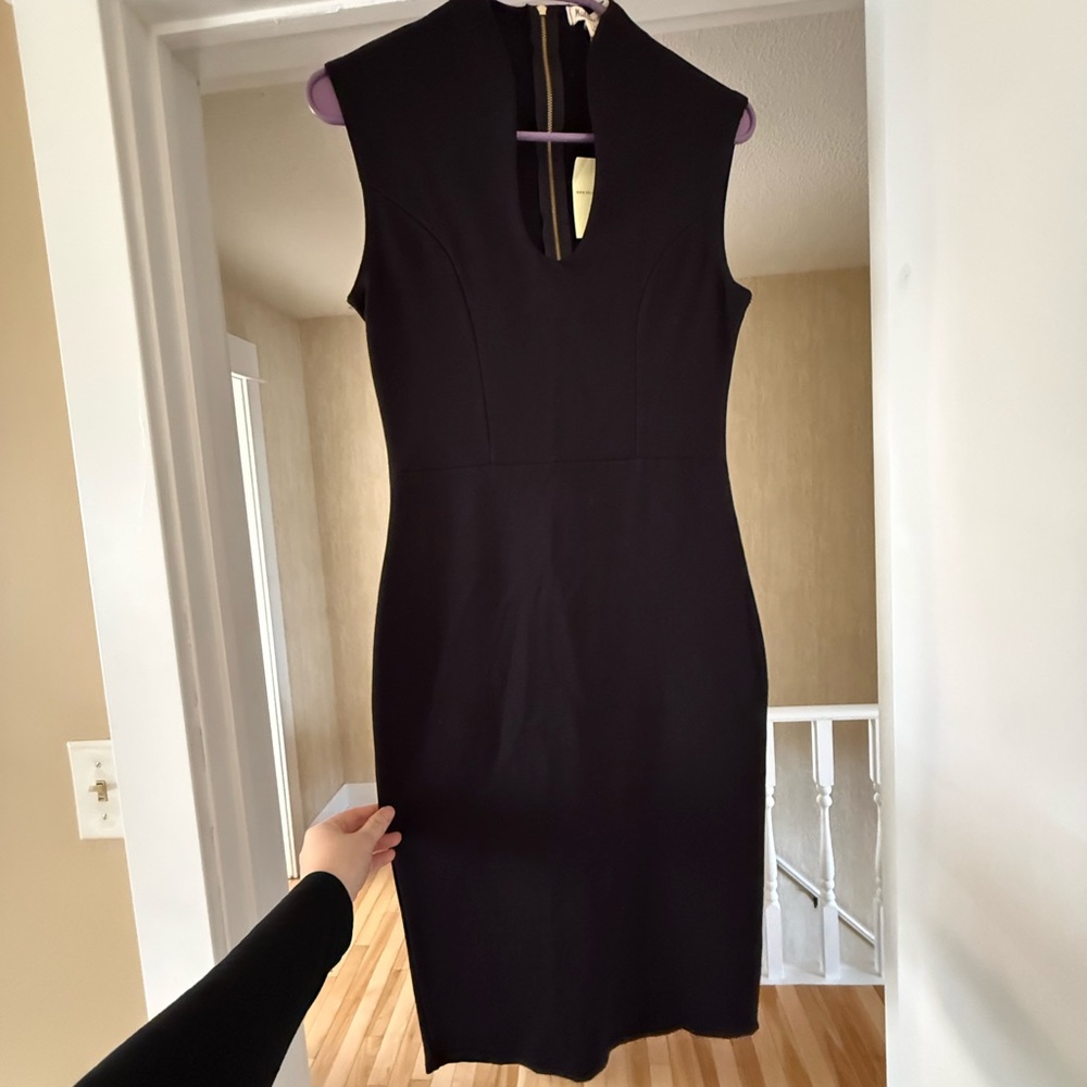 NWT Elegant Black Sleeveless Dress